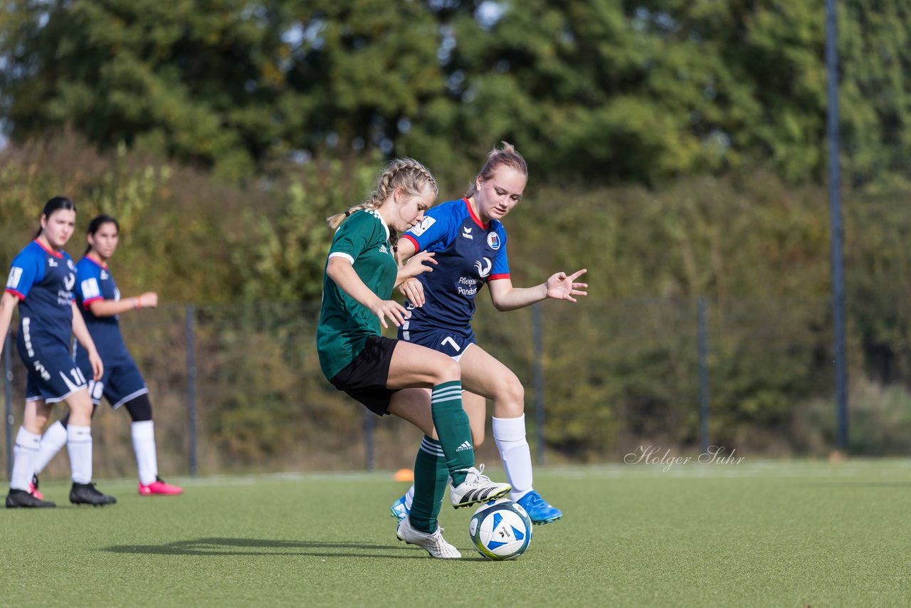 Bild 219 - wU19 Rissener SV - VfL Pinneberg : Ergebnis: 9:1